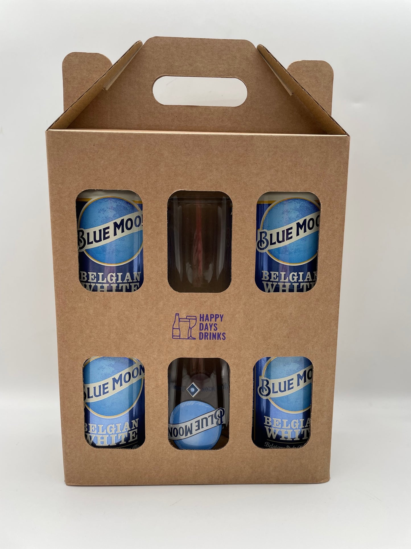 Blue Moon Beer Box set