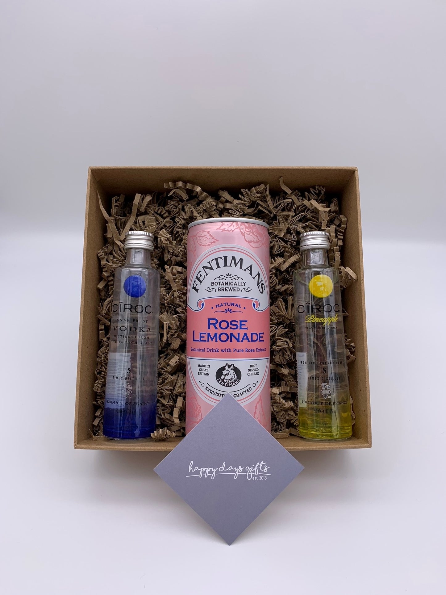 Ciroc Vodka Matchbox Gift Set