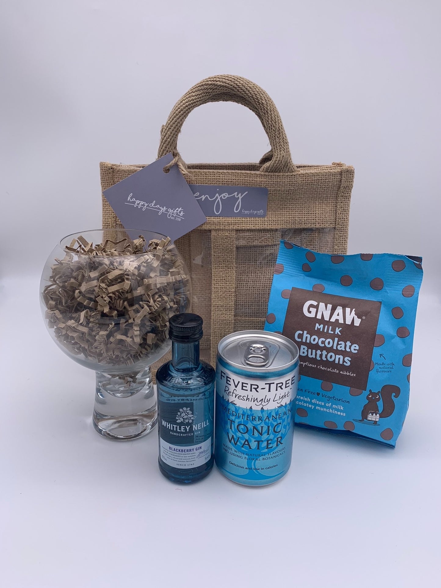 Gin Gift and Chocolate Set {10 gin flavours available}